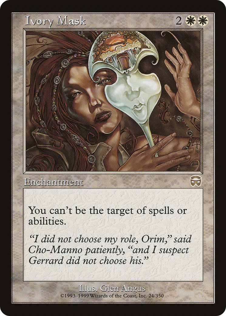 Ivory Mask (024) - Mercadian Masques