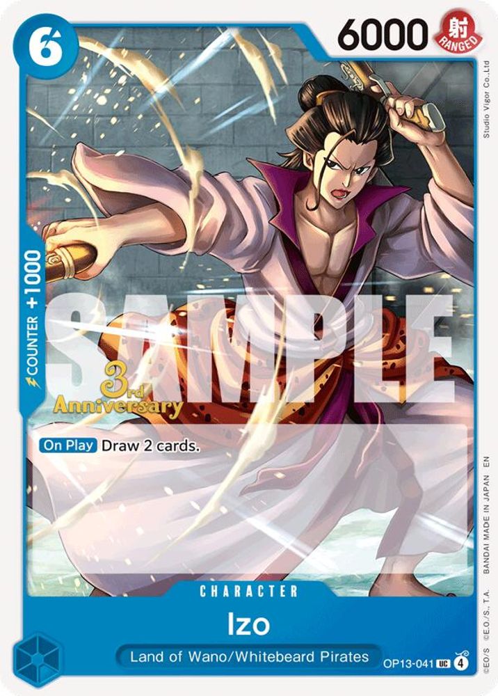 Izo (OP13-041) 3rd Anniversary Tournament Cards