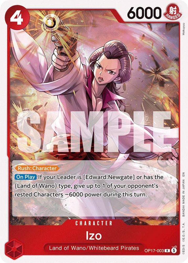 Izo (OP17-003) Foil