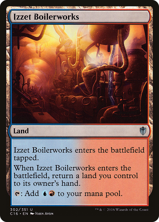 Izzet Boilerworks (302) - Commander 2016