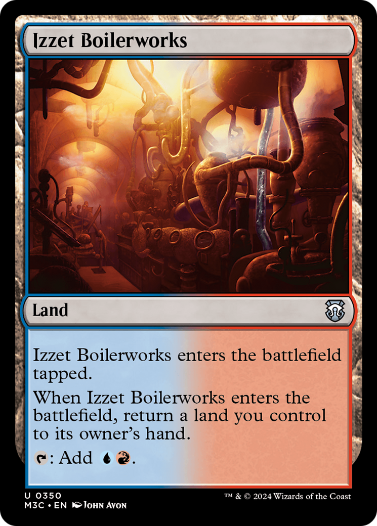 Izzet Boilerworks (350) - Commander: Modern Horizons 3