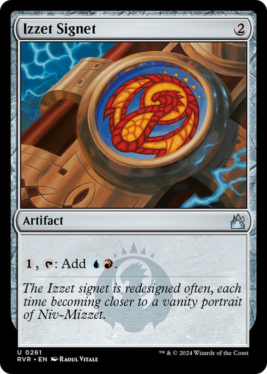 Izzet Signet (261) - Ravnica Remastered