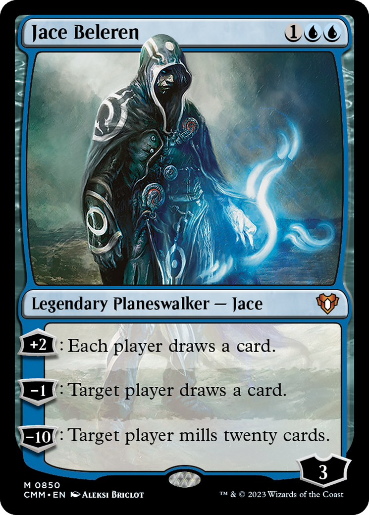 Jace Beleren (850) - Commander Masters