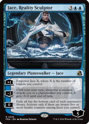 Jace, Reality Sculptor (216) - Reality Fracture