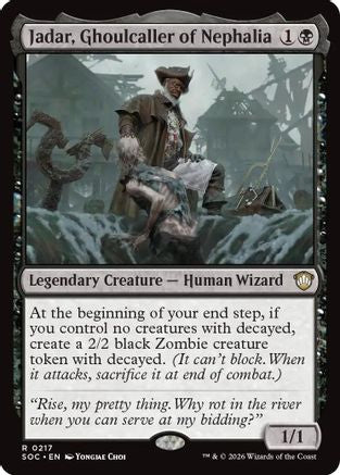 Jadar, Ghoulcaller of Nephalia (217) - Commander: Secrets of Strixhaven