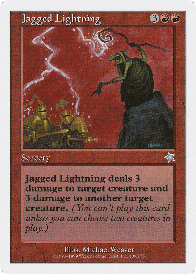 Jagged Lightning (109) - Starter 1999