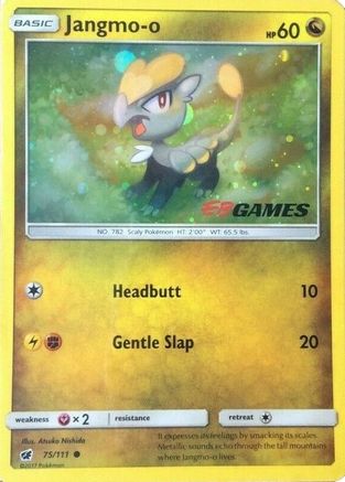 Jangmo-o (Cosmos Holo) (EB Games Promo) (75) Holofoil - Miscellaneous Cards & Products