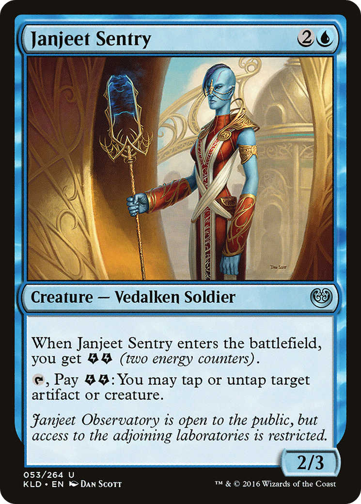 Janjeet Sentry (053) Foil - Kaladesh