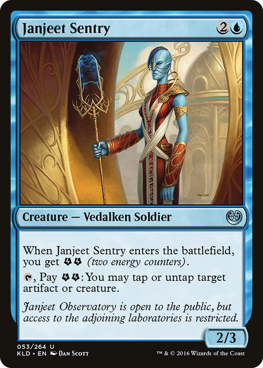 Janjeet Sentry (053) - Kaladesh