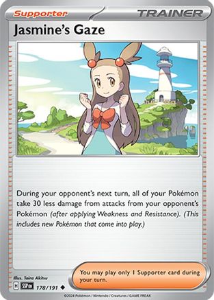 Jasmine's Gaze (178) Reverse Holofoil - Surging Sparks