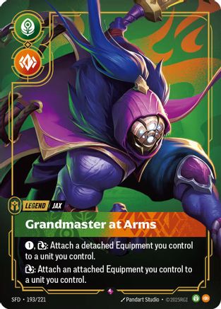 Jax – Grandmaster At Arms (193) Foil - Spiritforged