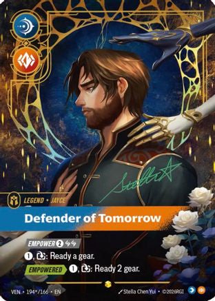 Jayce – Defender of Tomorrow (Signature) (194) Foil - Vendetta