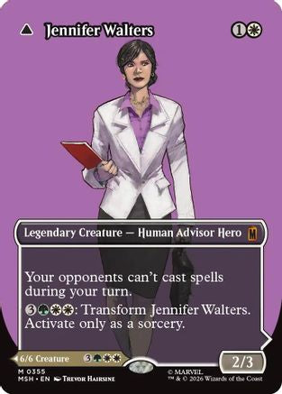 Jennifer Walters // The Sensational She-Hulk (Borderless Logo) (355) - Marvel Super Heroes