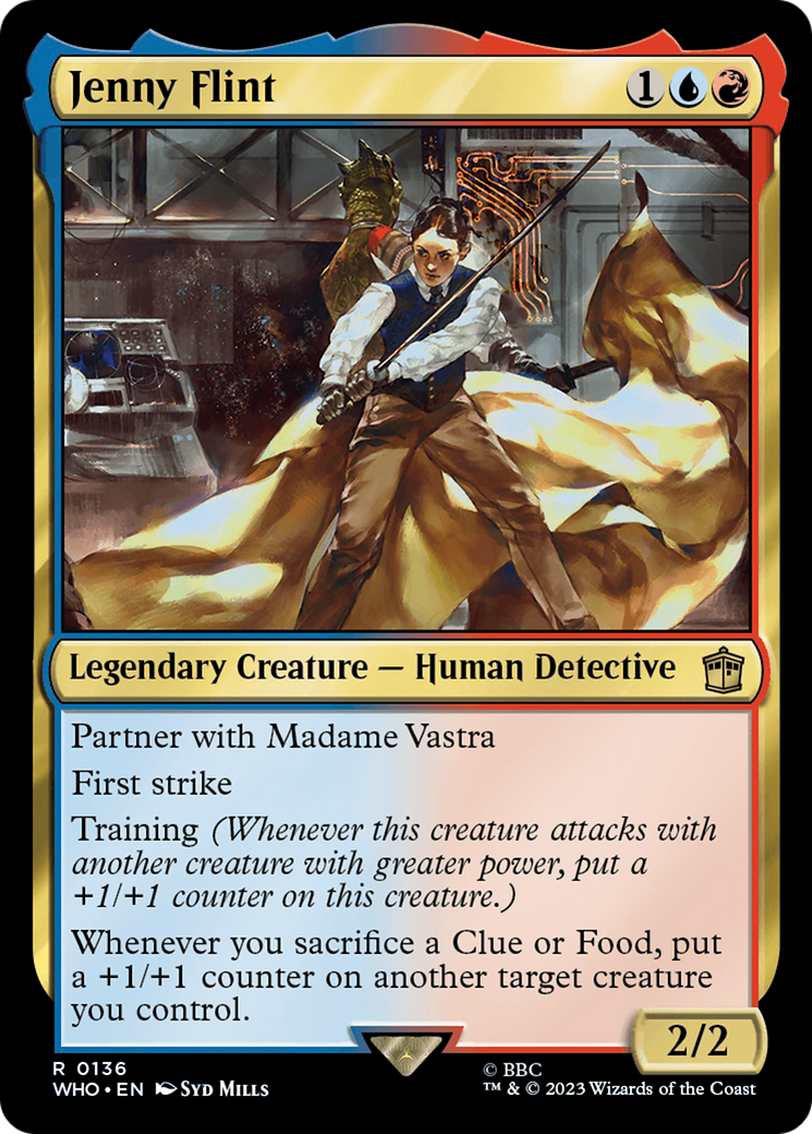 Jenny Flint (136) Foil - Doctor Who