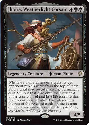 Jhoira, Weatherlight Corsair (008) - Commander: Reality Fracture