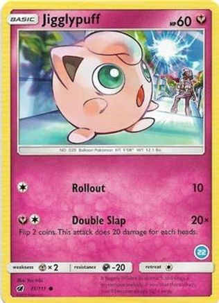Jigglypuff (21) - Trainer Kit: Alolan Sandslash & Alolan Ninetales
