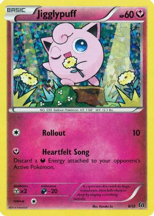 Jigglypuff (8) Holofoil - McDonalds Promos 2016