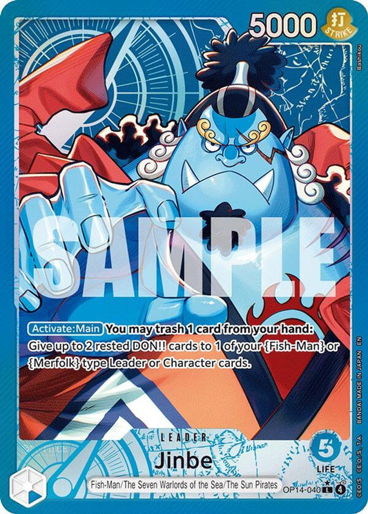 Jinbe (Alternate Art) (OP14-040) Foil
