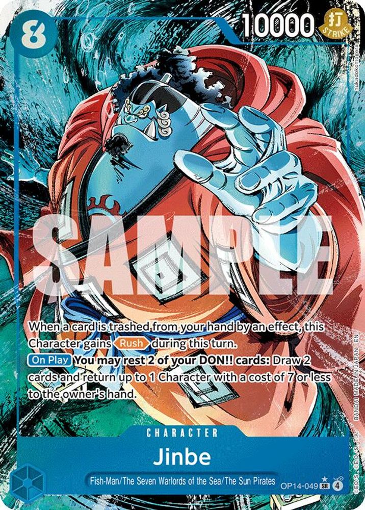 Jinbe (Alternate Art) (OP14-049) Foil