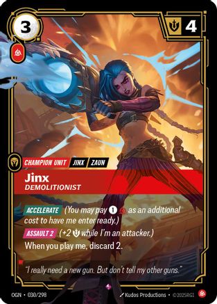 Jinx – Demolitionist (030) Foil - Origins