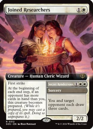 Joined Researchers // Secret Rendezvous (Extended Art) (312) - Secrets of Strixhaven