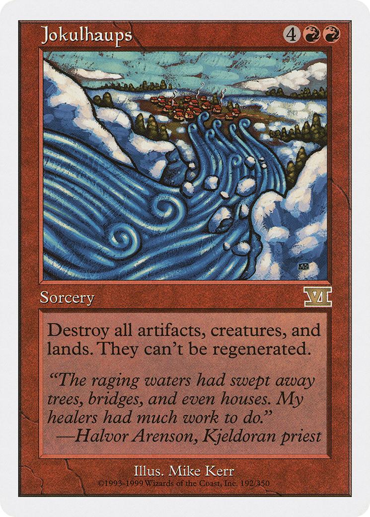 Jokulhaups (192) - Classic Sixth Edition