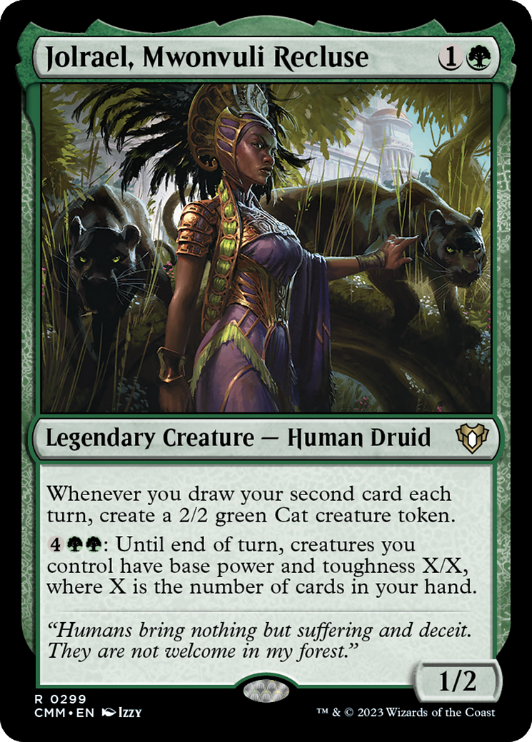 Jolrael, Mwonvuli Recluse (299) Foil - Commander Masters