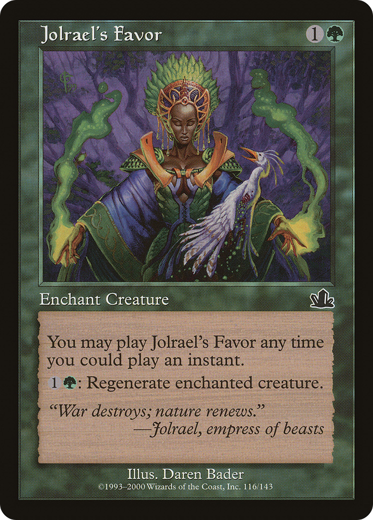 Jolrael's Favor (116) Foil - Prophecy