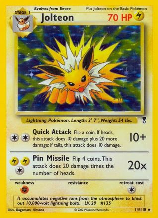 Jolteon (14) Holofoil - Legendary Collection