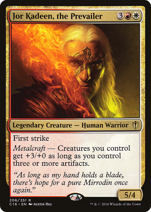 Jor Kadeen, the Prevailer (206) - Commander 2016