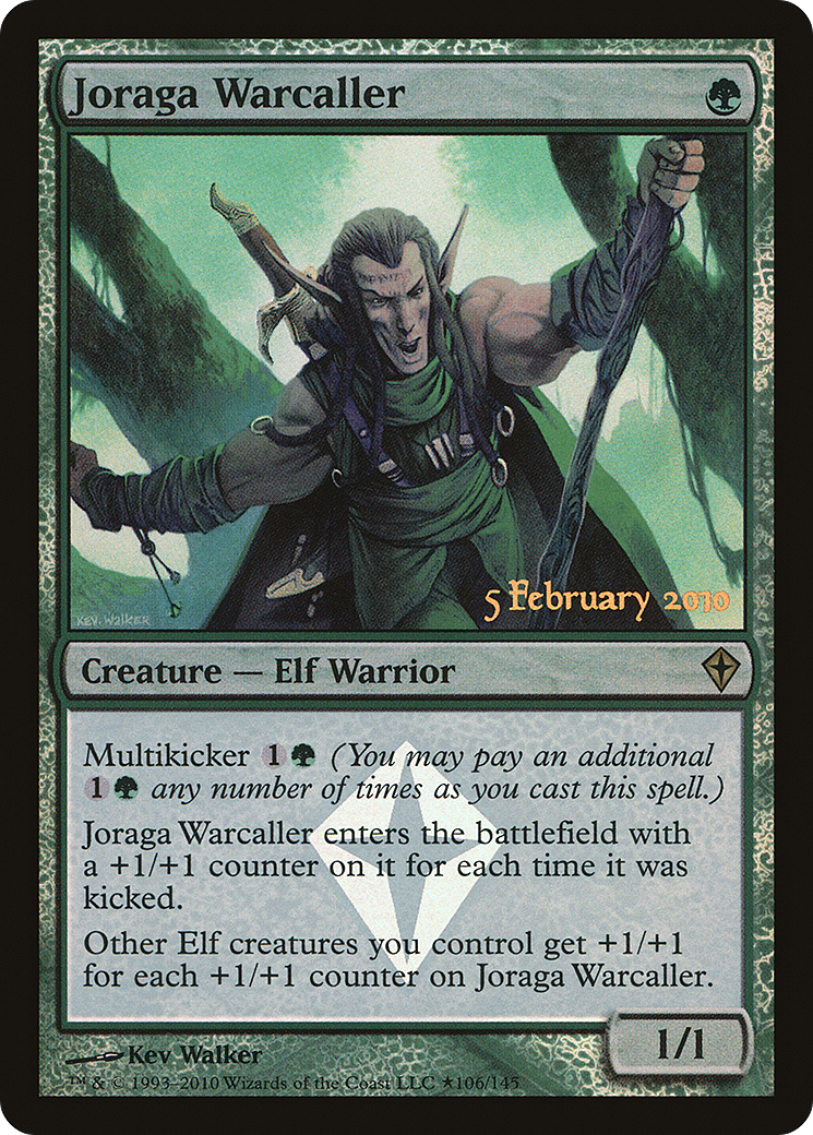 Joraga Warcaller (Prerelease) (106★) Foil - Worldwake