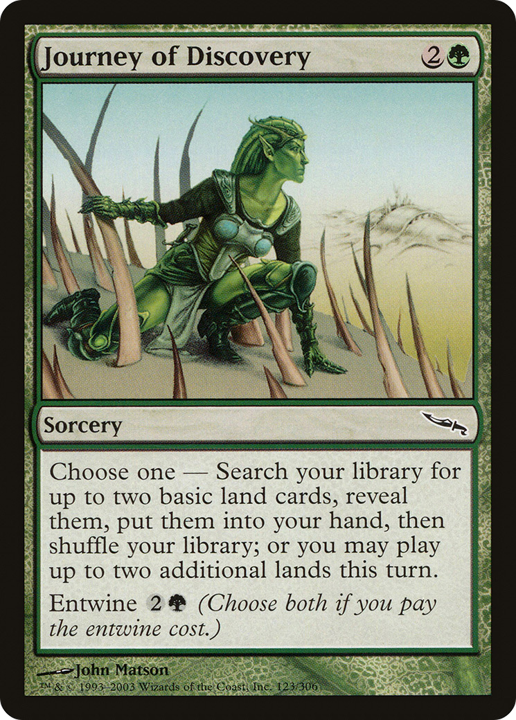 Journey of Discovery (123) Foil - Mirrodin