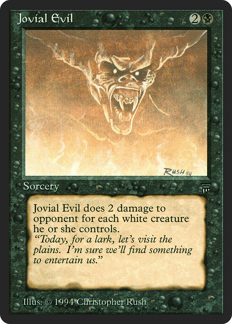 Jovial Evil - Legends