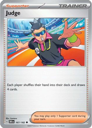 Judge (167) Reverse Holofoil - Destined Rivals