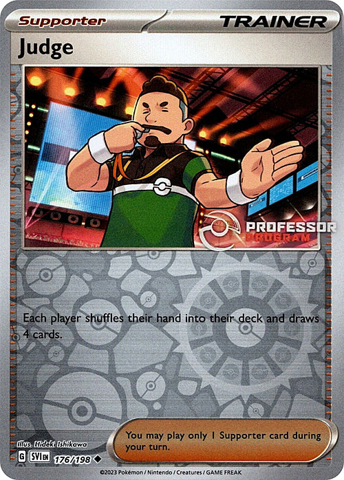 Judge (Professor Program) (176) Holofoil - League & Championship Cards