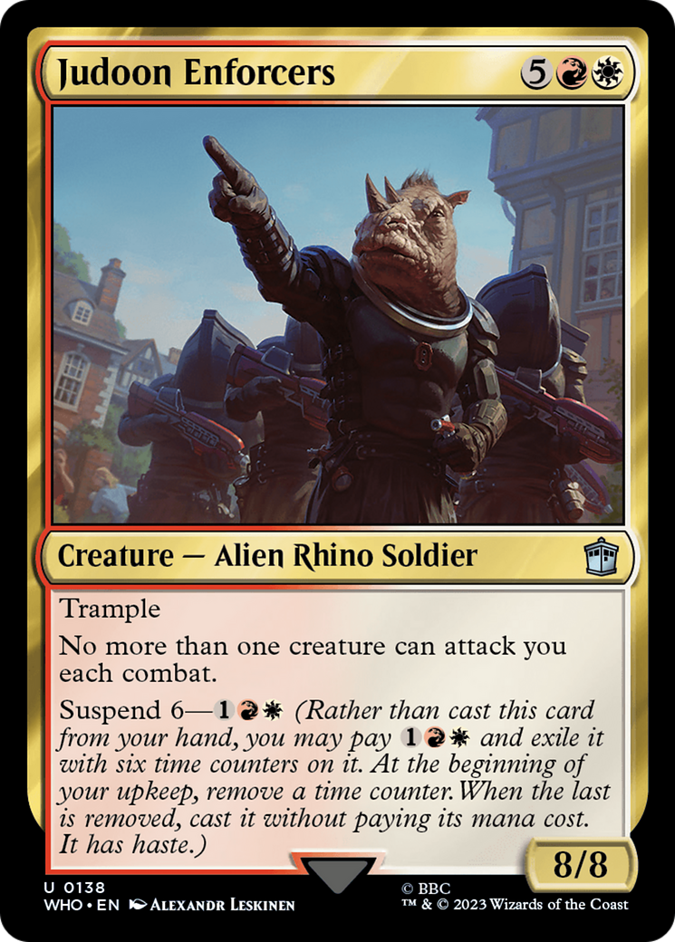 Judoon Enforcers (138) Foil - Doctor Who