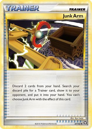 Junk Arm (87) Reverse Holofoil - Triumphant