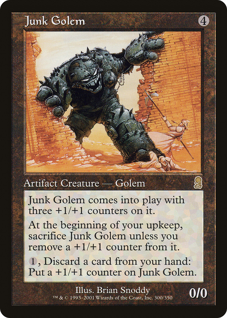 Junk Golem (300) Foil - Odyssey