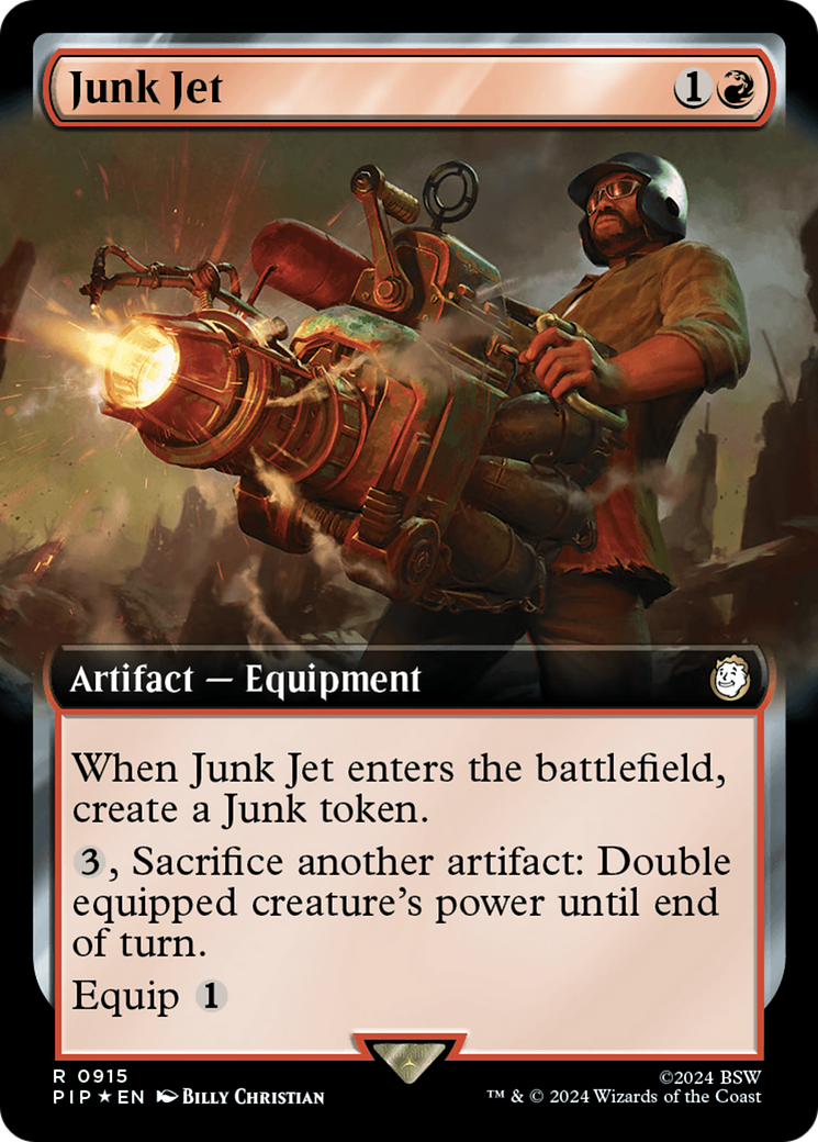 Junk Jet (Extended Art) (915) Surge Foil - Fallout