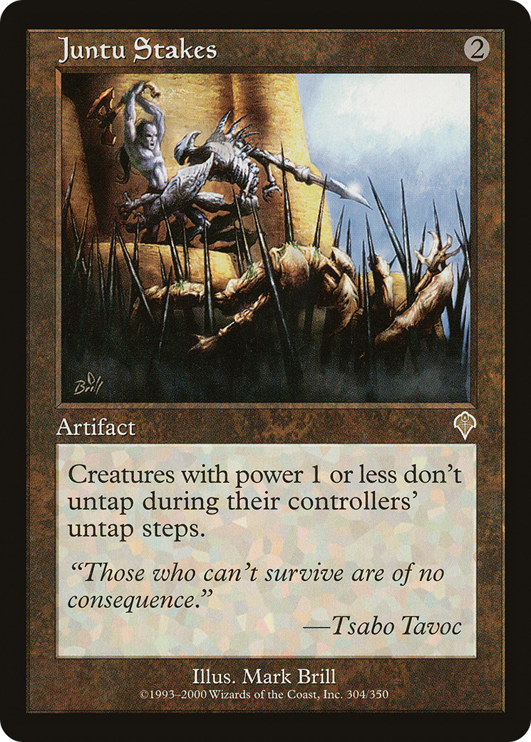 Juntu Stakes (304) Foil - Invasion