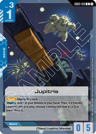 Jupitris (GD03-123) Holofoil - Steel Requiem