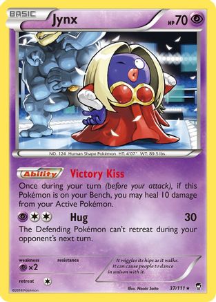 Jynx (37) Reverse Holofoil - Furious Fists