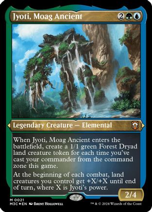 Jyoti, Moag Ancient (021) Etched Foil - Commander: Modern Horizons 3
