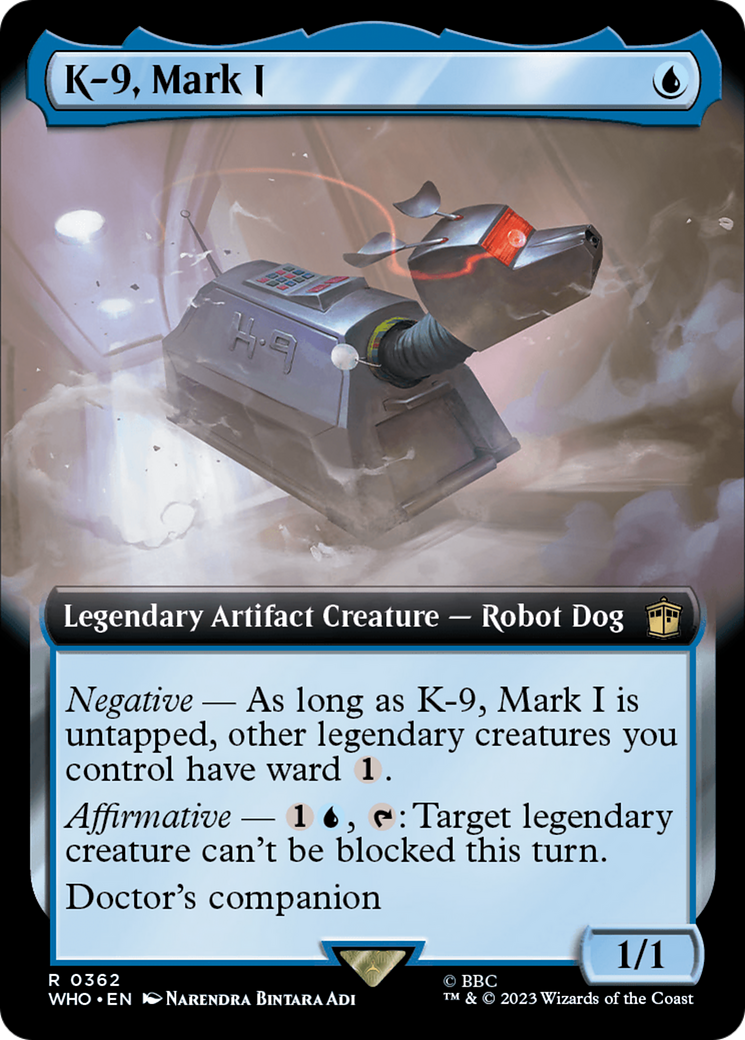 K-9, Mark I (Extended Art) (362) Foil - Doctor Who