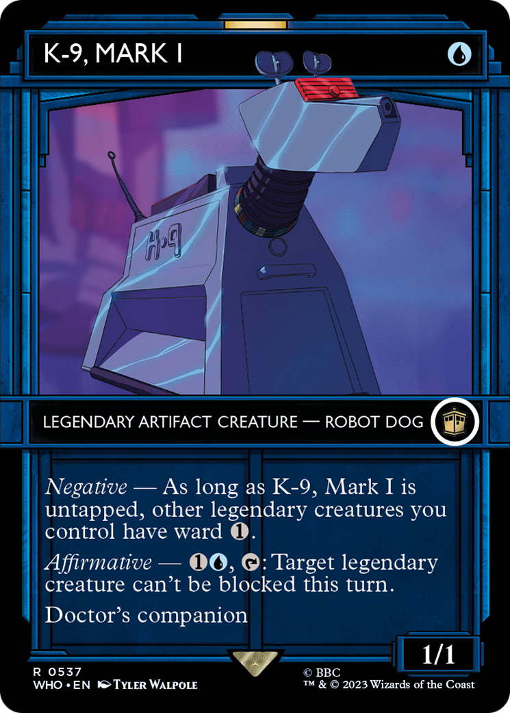 K-9, Mark I (Showcase) (537) - Doctor Who