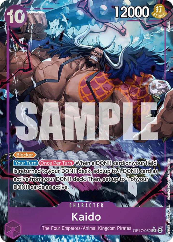 Kaido (Alternate Art) (OP17-062) Foil