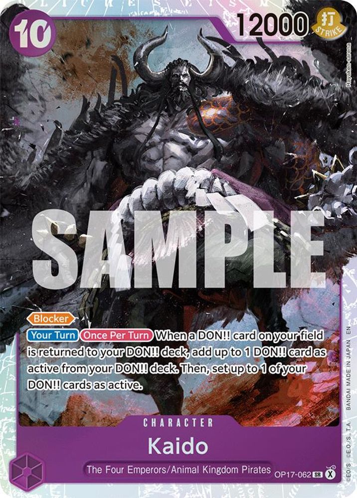 Kaido (OP17-062) Foil