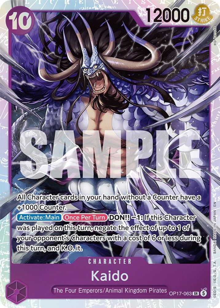 Kaido (OP17-063) Foil