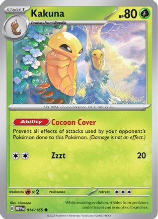 Kakuna (14) Reverse Holofoil - 151