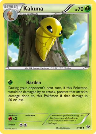 Kakuna (4) - XY Base Set